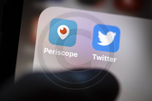 Persicope und Twitter App