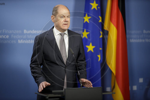 BM Scholz, Statement vor Euro-Gruppen Treffen
