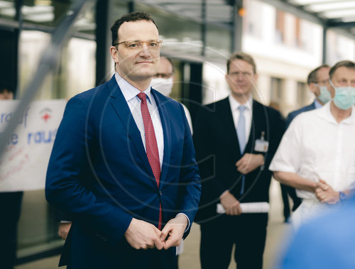 BM Spahn besucht Uniklinik Giessen