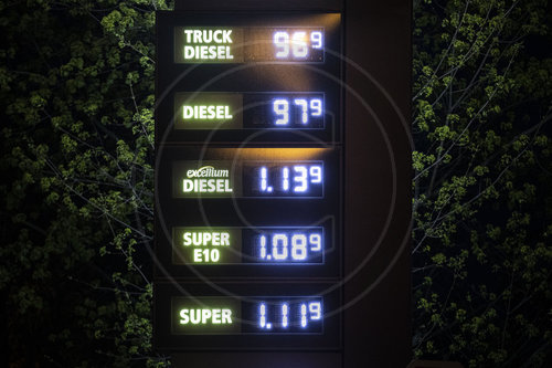 Niedriger Benzinpreis