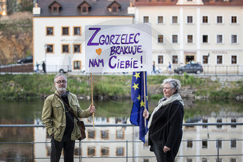 Protest gegen Grenzschliessung