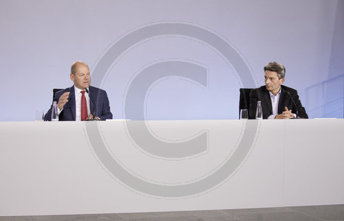 Pressekonferenz nach dem Koalitionsgipfel
