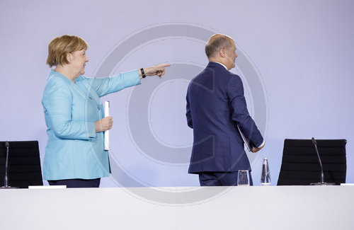 Pressekonferenz nach dem Koalitionsgipfel