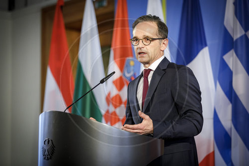 BM Maas bei PK nach Viko Nachbarschaftsdialog