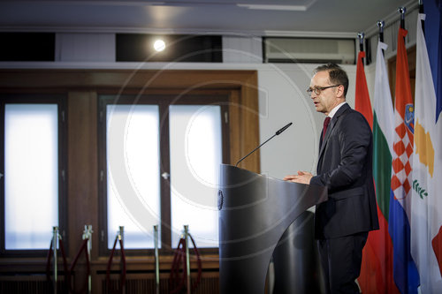 BM Maas bei PK nach Viko Nachbarschaftsdialog