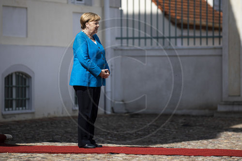 Bundeskanzlerin Merkel trifft Giuseppe Conte