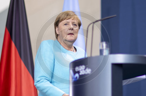 PK nach Europ. Rat mit Bundeskanzlerin Merkel