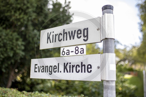Kirchweg, Evangelische Kirche