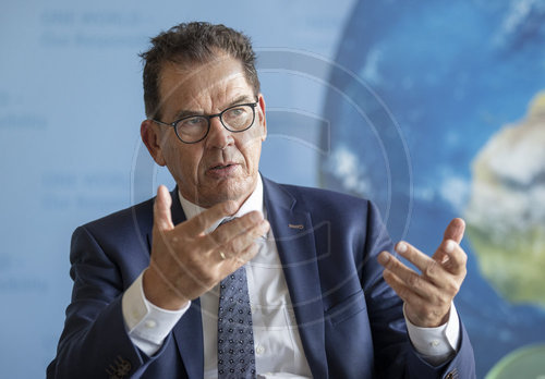 Gerd Mueller, Bundesminister fuer Entwicklung und wirtschaftliche Zusammenarbeit