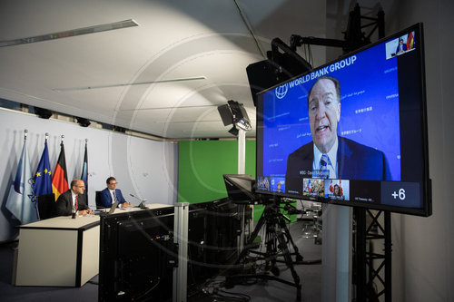 Videokonferenz der G7 im Bundesfinanzministerium