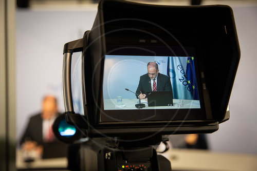 Videokonferenz der G7 im Bundesfinanzministerium