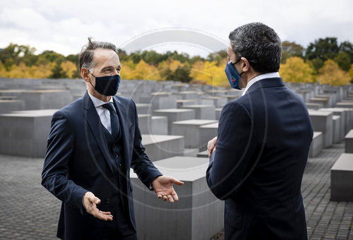 Aussenminister Maas besucht Denkmal fuer die ermordeten Juden Europas