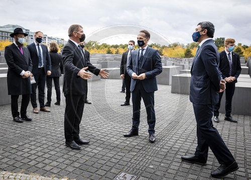 Aussenminister Maas besucht Denkmal fuer die ermordeten Juden Europas