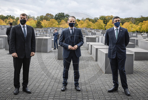 Aussenminister Maas besucht Denkmal fuer die ermordeten Juden Europas