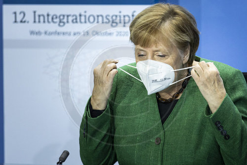 Pressekonferenz von Angela Merkel