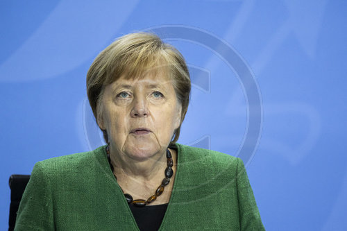 Pressekonferenz von Angela Merkel