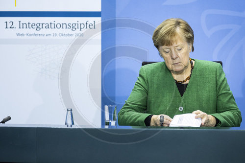 Pressekonferenz von Angela Merkel