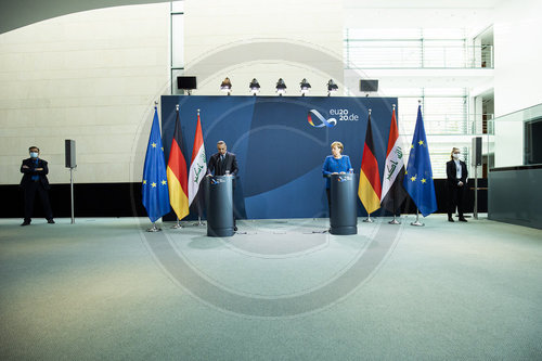 Angela Merkel trifft Mustafa al-Kadhimi