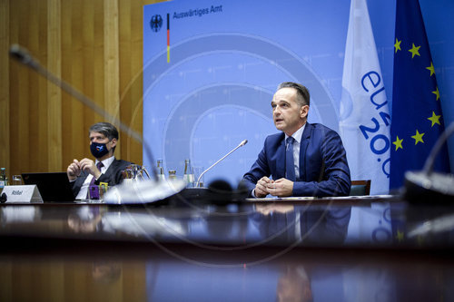 BM Maas bei Sahel-Konferenz