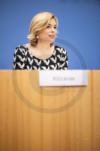 Bundespressekonferenz mit Julia Kloeckner