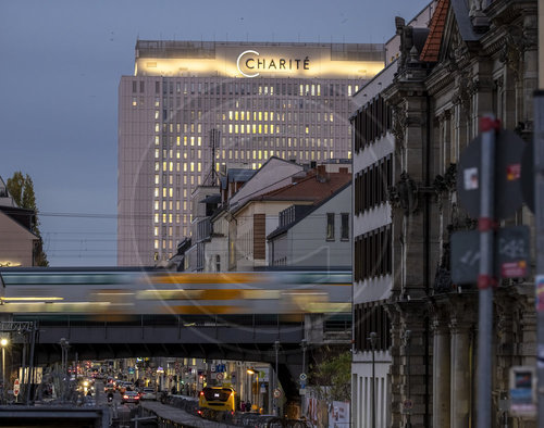 Blick auf das Bettenhaus der Carite