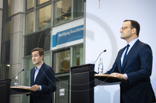 Jens Spahn und Philipp Justus