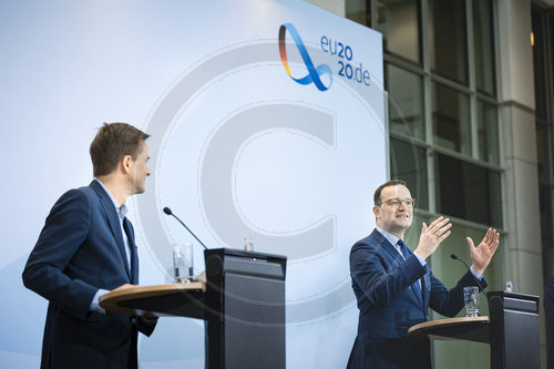 Jens Spahn und Philipp Justus