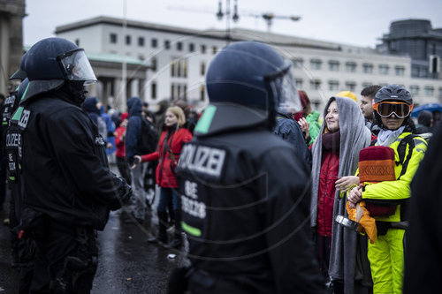 Corona-Demo in Berlin