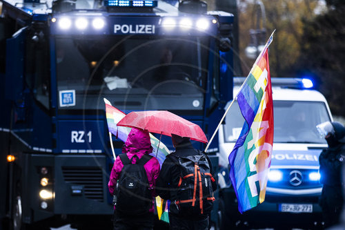 Corona-Demo in Berlin