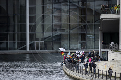 Corona-Demo in Berlin