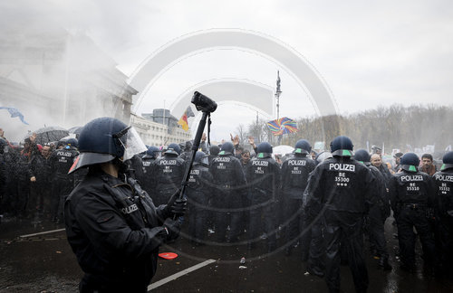 Corona-Demo in Berlin