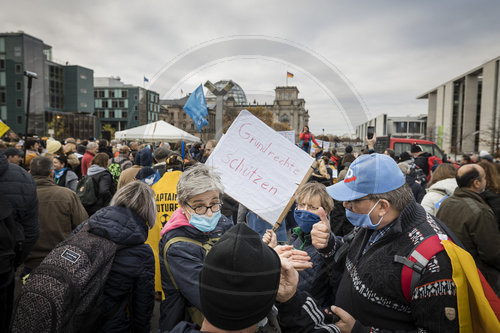 Corona-Proteste am 18.11.2020 in Berlin