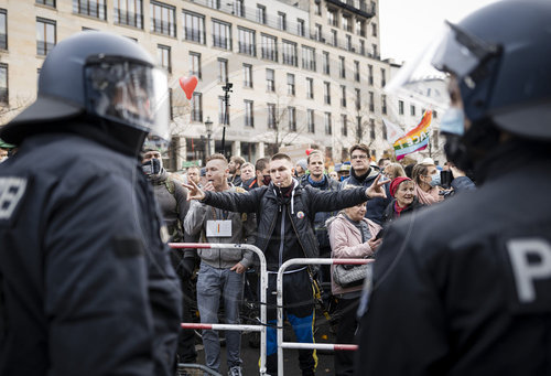 Corona-Proteste am 18.11.2020 in Berlin