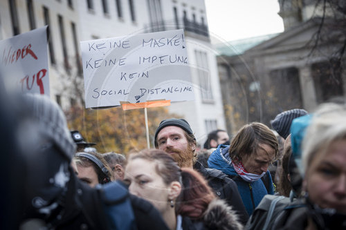 Corona-Proteste am 18.11.2020 in Berlin