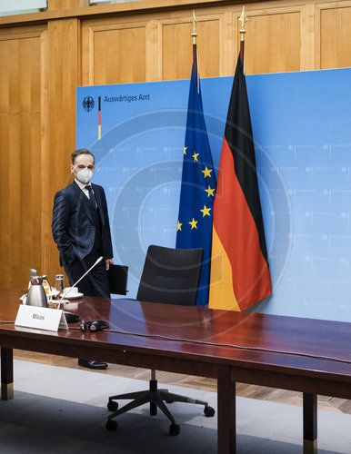 Bundesminister Maas bei virtuellen OSZE Ministerratkonferenz