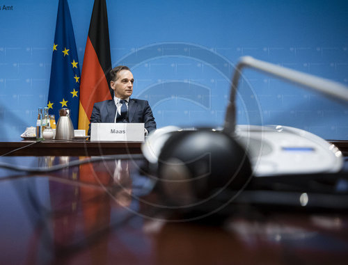 Bundesminister Maas bei virtuellen OSZE Ministerratkonferenz