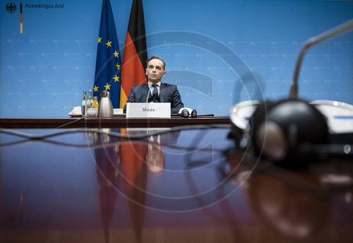 Bundesminister Maas bei virtuellen OSZE Ministerratkonferenz