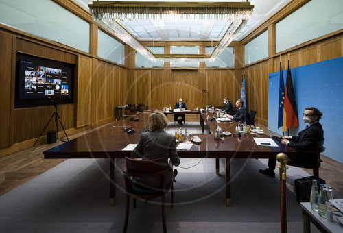 Bundesminister Maas bei virtuellen OSZE Ministerratkonferenz