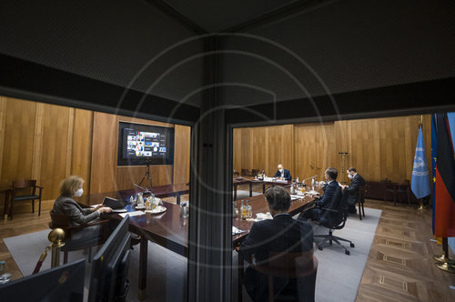 Bundesminister Maas bei virtuellen OSZE Ministerratkonferenz