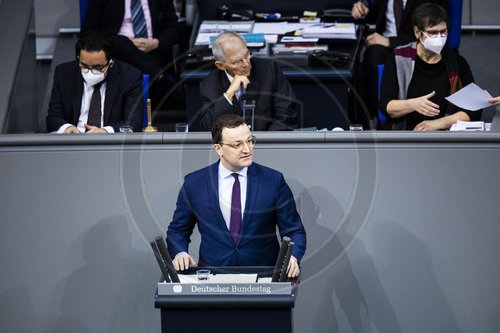 Regierungserklaerung zum Impfbeginn