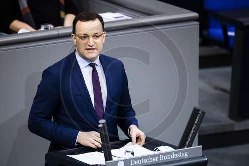 Regierungserklaerung zum Impfbeginn