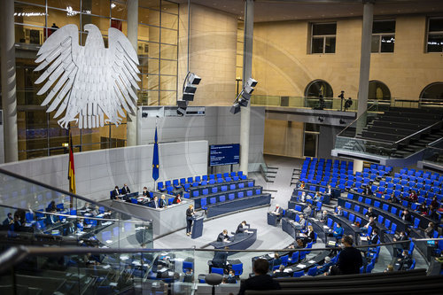 BMin Kloeckner im Bundestag