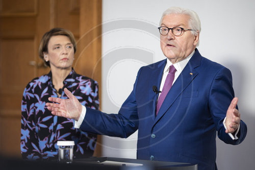 Frank-Walter Steinmeier und Elke Buedenbender