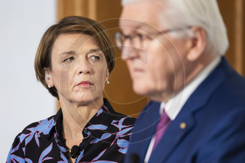 Frank-Walter Steinmeier und Elke Buedenbender