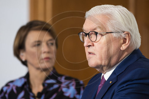 Frank-Walter Steinmeier und Elke Buedenbender