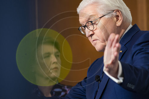 Frank-Walter Steinmeier und Elke Buedenbender