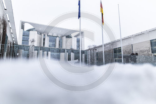 Bundeskanzleramt vor Bund-Laender-Treffen