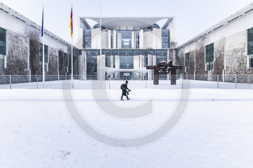 Bundeskanzleramt vor Bund-Laender-Treffen