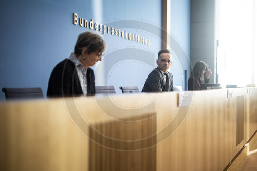 Pressekonferenz zur Humanitaeren Hilfe