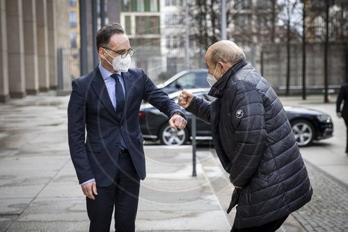BM Maas trifft Le Drian am Rande der Sahel-Konferenz